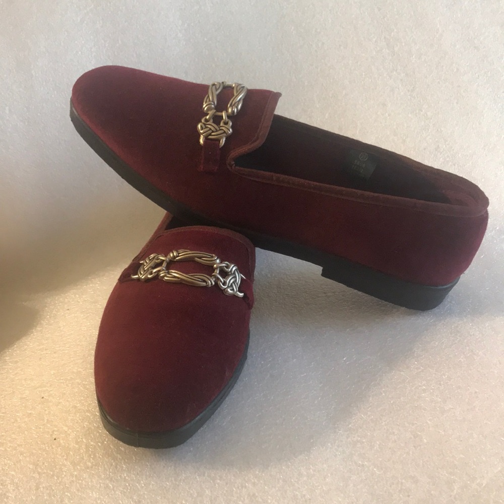 Basic Editions burgundy shoes - size 7 1/2 -